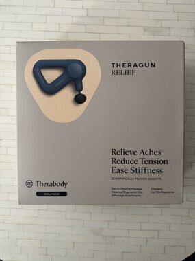 Therabody Theragun Relief Percussion Massager - 3 Speed - Navy Blue